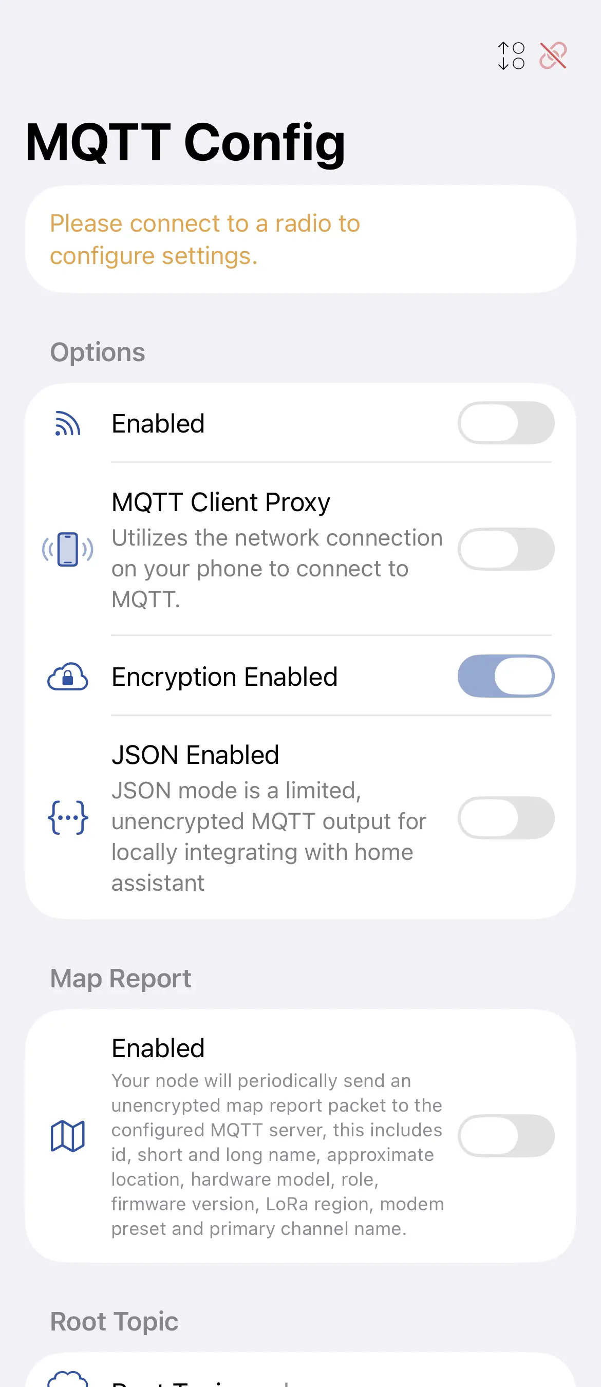 MQTT Config
